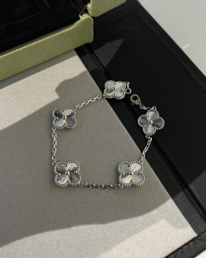 [Aetheris]LUCKY CLOVER 5-MOTIV ARMBAND - LASER COLLECTION